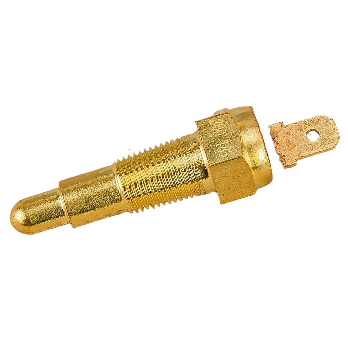 Universal Engine Cooling Fan Thermostat Switch - 1/8  NPT, Activates at 200°F, Deactivates at 180°F, Copper Sensor