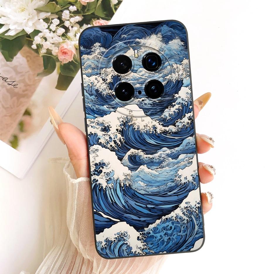 Für Honor Magic 7 Pro 5G Hülle PTP-AN10 Niedliche Katze Ente Cartoon Hülle Weiches TPU Mattes Handyhülle Für Honor Magic 7 Magic7 Pro Fundas