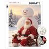 Christmas Pearl Painting Kit Handmade DIY Santa Claus Snowman Home Decoration Painting
