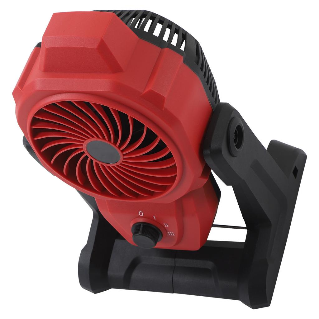 Electric Fan 3 Speed Portable Rechargeable Strong Power  Lithium Tent Fan for Outdoor Camping