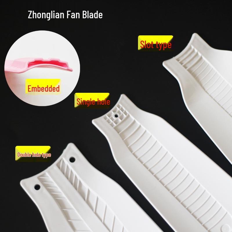 Compact Ceiling Fan with 400-1050mm Blades and Clip Attachment