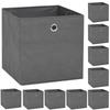 Storage Box 10 Pcs Non-woven Fabric 32x32x32 Cm
