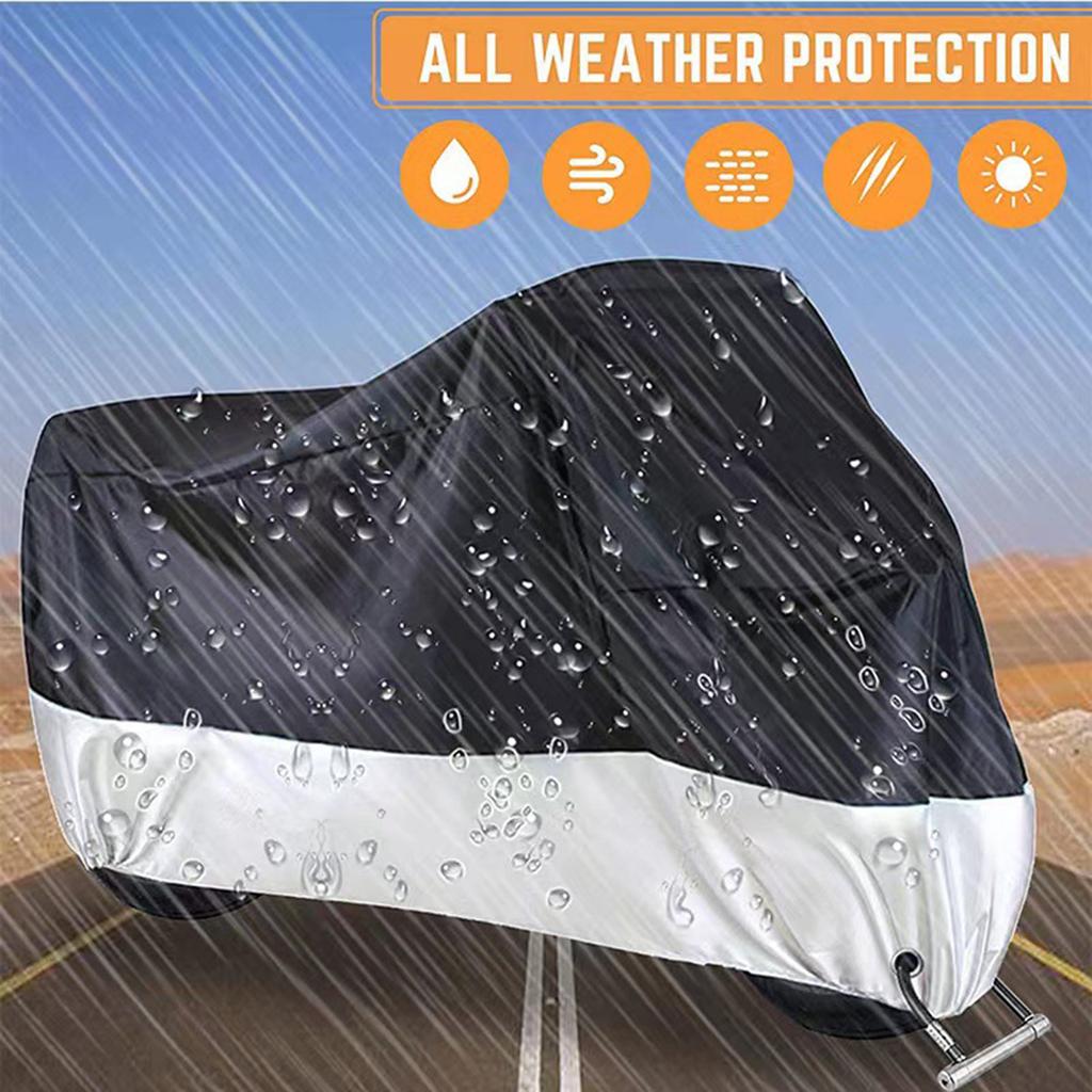 Universal Motorcycle Outdoor Sunscreen Rain Cover Shells Waterproof Dust Protection Anti-UV Scooter Bycicle Case Durable