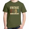 Vintage 1981 Original Parts Funny Birthday Fashion Graphic T Shirts Cotton Short Sleeve Tshirts High Quality Unisexs Clothes