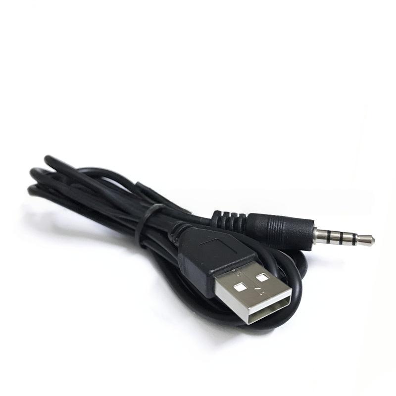 3,5-mm-Klinke Schnellladekabel Tragbares austauschbares Kabel für Vnetphone V6/V4 PRO FBIM Motorradhelm