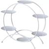 Elegant White Iron Art Dessert & Cake Display Stand Sets