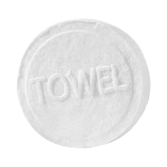 100 Pcs Compressed Towel Tablets Portable Travel Towels Mini Compressed Towels Soft Hand Wipe Compressed Coin Tissue for Travel Home Outdoor