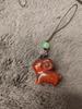 Green Sandalwood Zodiac Animal Guardians Phone Strap & Backpack Pendant