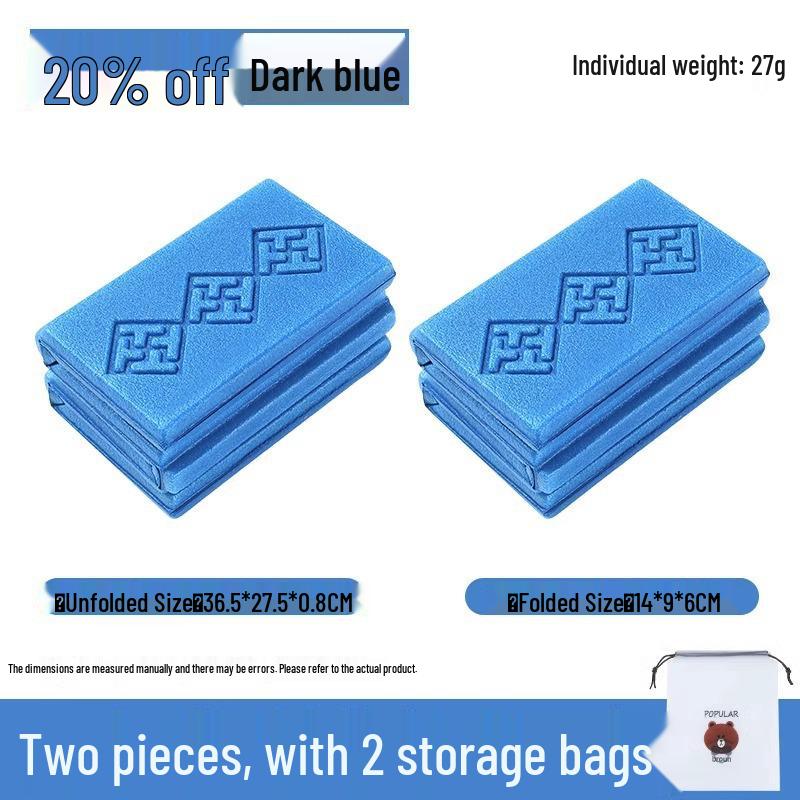 

Портативная водонепроницаемая складная пенная подушка для сидения для кемпинга