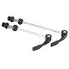 ZTTO 1 Pair Mountain Bicycle Bike Drum Quick Release Lever Skewer Safety Locker (Black)