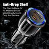 2 in 1 USB Car Charger Adapter Multiple USB Splitter with QC3.0 PD20W Fast Car Charger for Mobile Phone Laptop Car
