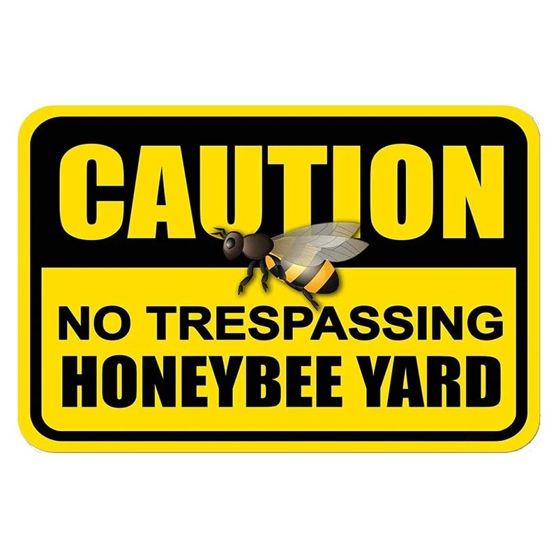 Var Glad Metallplåtskylt Solskenshonungsbi Biodlare Sloganer Retro Vintage Plåtdekoration Väggdekoration Poster