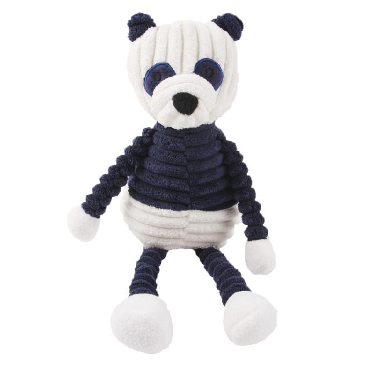 Squeaky Dogs Toy Plush Chew Toy Teething Toy Stuffed Dog Toy Interactive dog toy 1