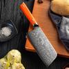 6.5 Inch Slicing Knife 67-layer Damascus AUS10 Steel Blade Hexagonal G10 Handle Sharp Chef Cleaver Meat Japanese Kitchen Knife