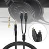 Quality Audios Cord Compatible for HD580 HD600 HD650 HD660S HD6XX Earphones Replacement Audios Upgrades Cable 78.74inch