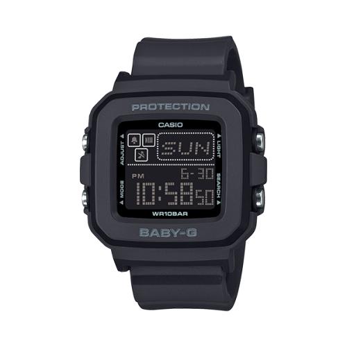 [BABY-G] Квадратные цифровые часы BABY-G BGD-10-1DR FREE