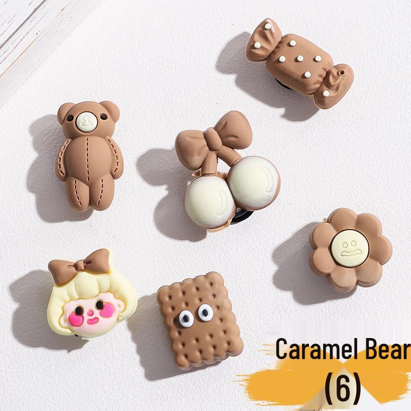 2025 Милі Декоративні Квіткові Пряжки для Взуття - Аксесуари для Взуття з Отворами