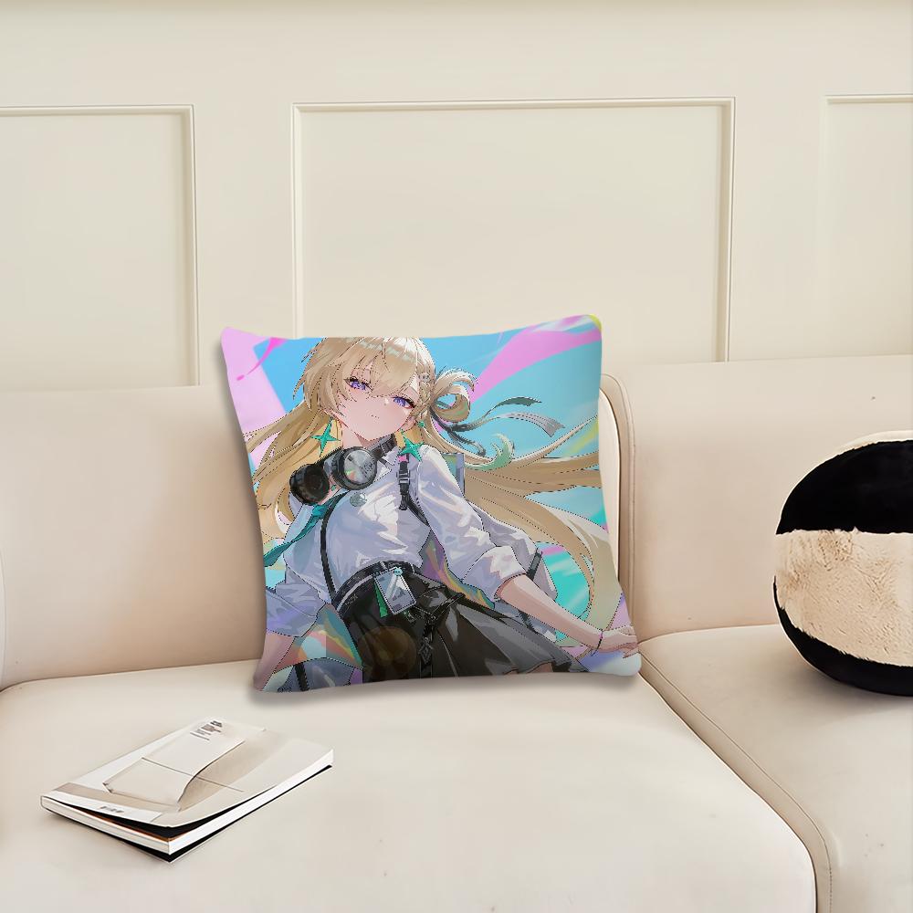 Game Wuthering Waves LYNAE cushion cover Pillow Cover Decoration Room Home Sofa living Office Car Nordic Simplicity