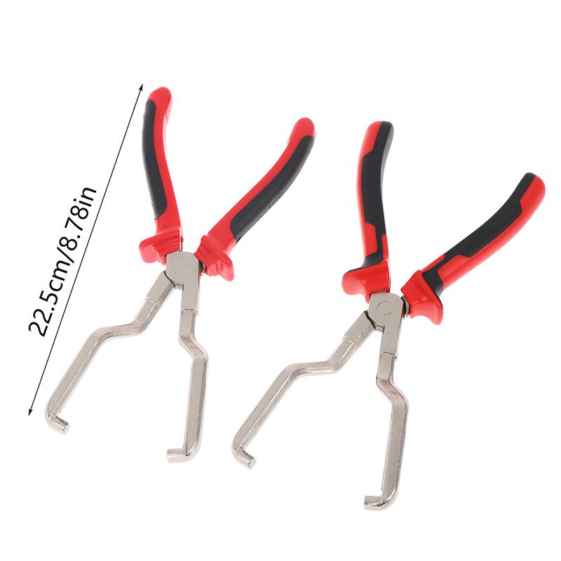 Universal Hose Clamp Pliers 4Pcs Set for Car Oil Pipe Separation Heavy Duty Filter Clamp Tools Mechanic Engine Repairs