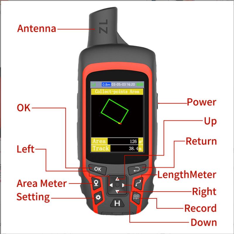 ZL-166 High-Precision Handheld GPS (English Version)