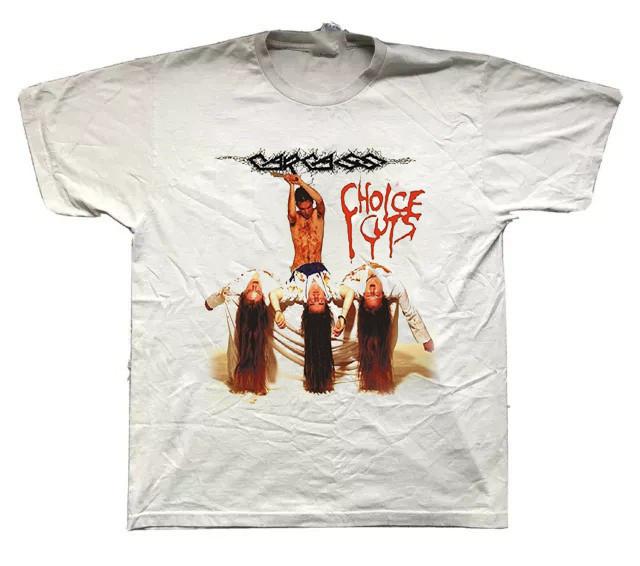 

Hot Popular Choice Cuts Carcass Band Cotton White S to 5XL Shirt AA759 Unisex T-Shirt L