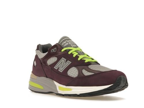New Balance 991v2 x Patta Low Burgundy - U991PD2