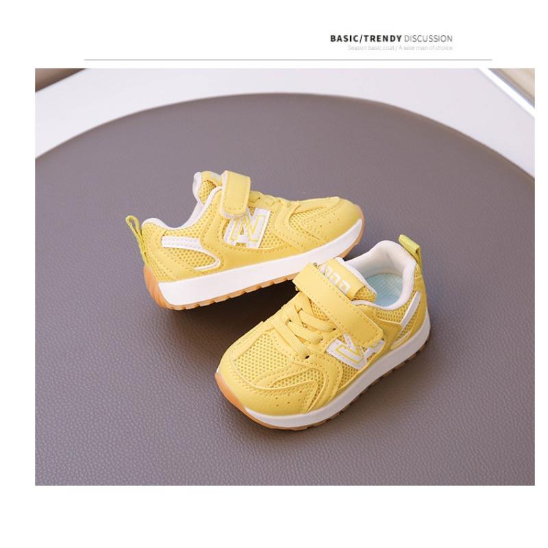 Double net autumn new boys Forrest Gump shoes mesh girls mesh shoes breathable soft sole casual trendy shoes dad shoes