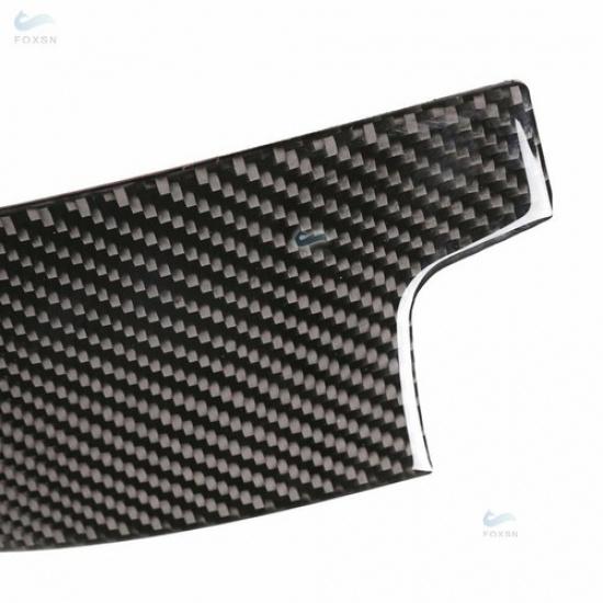1*Carbon Fiber Co-pilot Center Control Panel Cover For Toyota RAV4 2006-2012