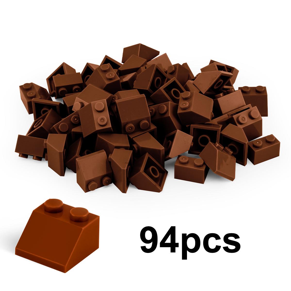 

100g 2x2 Bevele brickBuilding Blocks Thick FiguresBricks Dots Learning Imaginative SizeCompatible Including Plastic Playthings forChildren 100g 2x2 Beveled коричневый