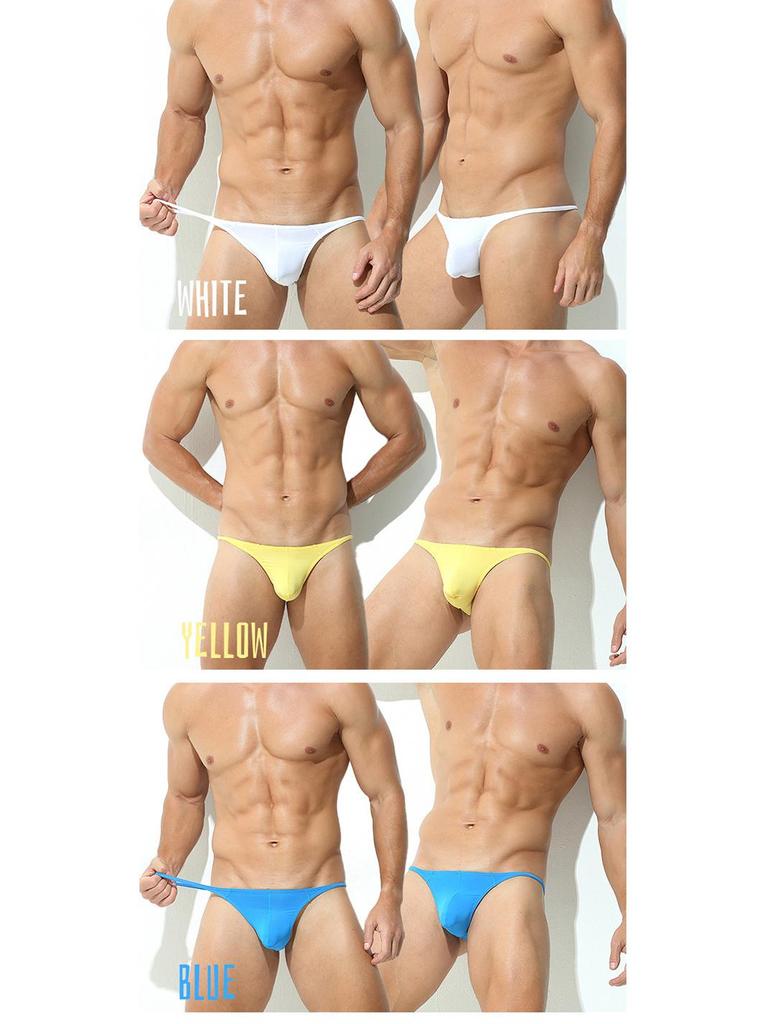 Men's European & American Sexy Double Thong T-Back Underwear
