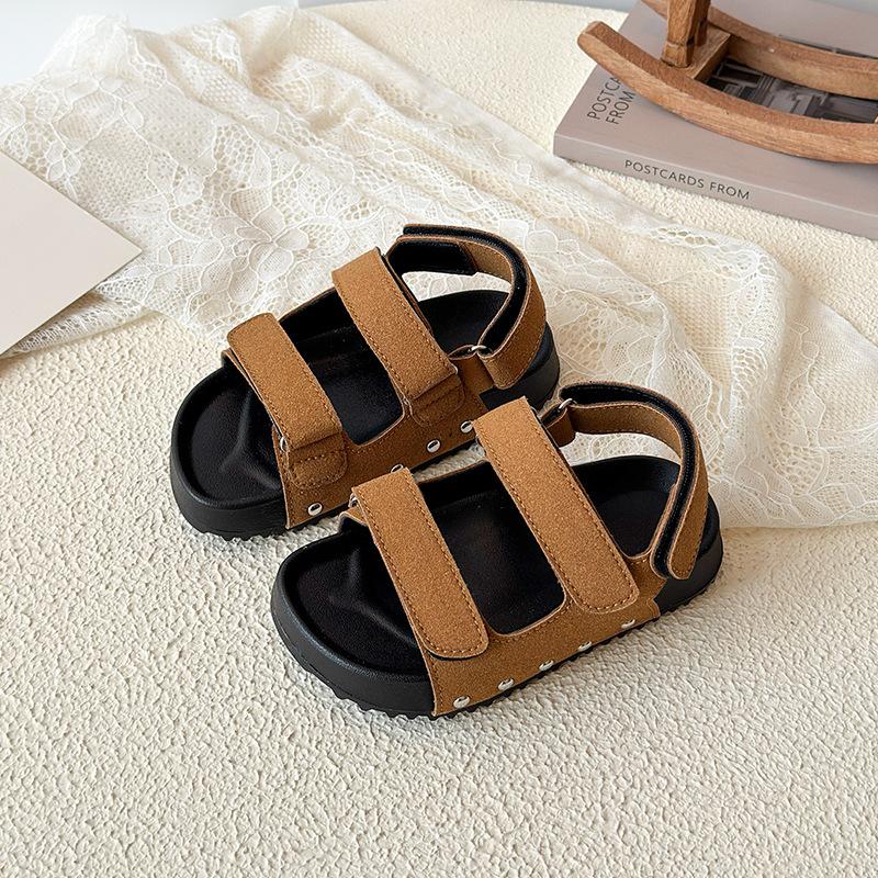 Girls' Sports and Casual sandals2026Summer Fashion Soft-soled Beach Shoes for Little Girls, Trendy Children's Shoes
