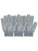 Fukutoku Sangyo CuCuRa Work 3 Made In Fits Hands Stretchy for Easy Non-Slip Gloves, Gray, Slender, Pairs, Japan, Women's Perfectly, Movement,