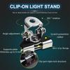 1/2Pcs Clamp Stainless Steel Pillar Hood Off Road Led Work Light Bar Holder Accessories Universal Car Mount Work Light Bracke