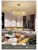 Elegant French Luxury Crystal Chandelier with Water Drop Design for Dining Rooms and Villas