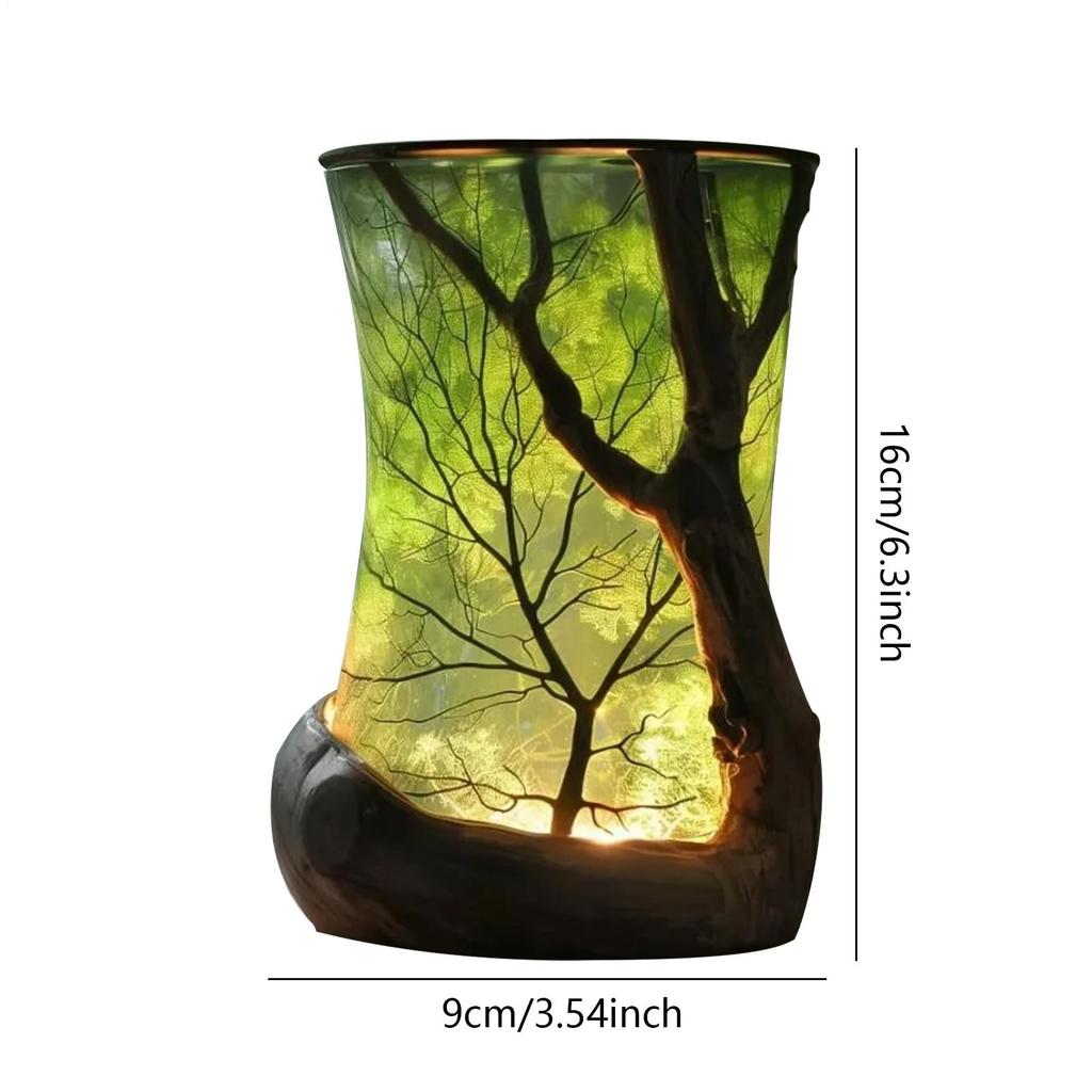 Aesthetic Lamp Tree Desk Lamp Decorative Lights Battery Operated Nightlight Home Decor for Adults Birthday Apartment Party