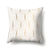 Polyester Pillow Case Automobile Decoration Home Printed Pillow Case Waist Cushion Cover Car Cushion Head Cushion Cover