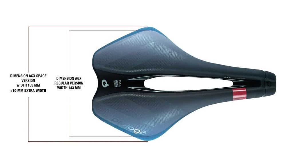 Prologo Dimension AGX Space Tirox Saddle Black 153mm