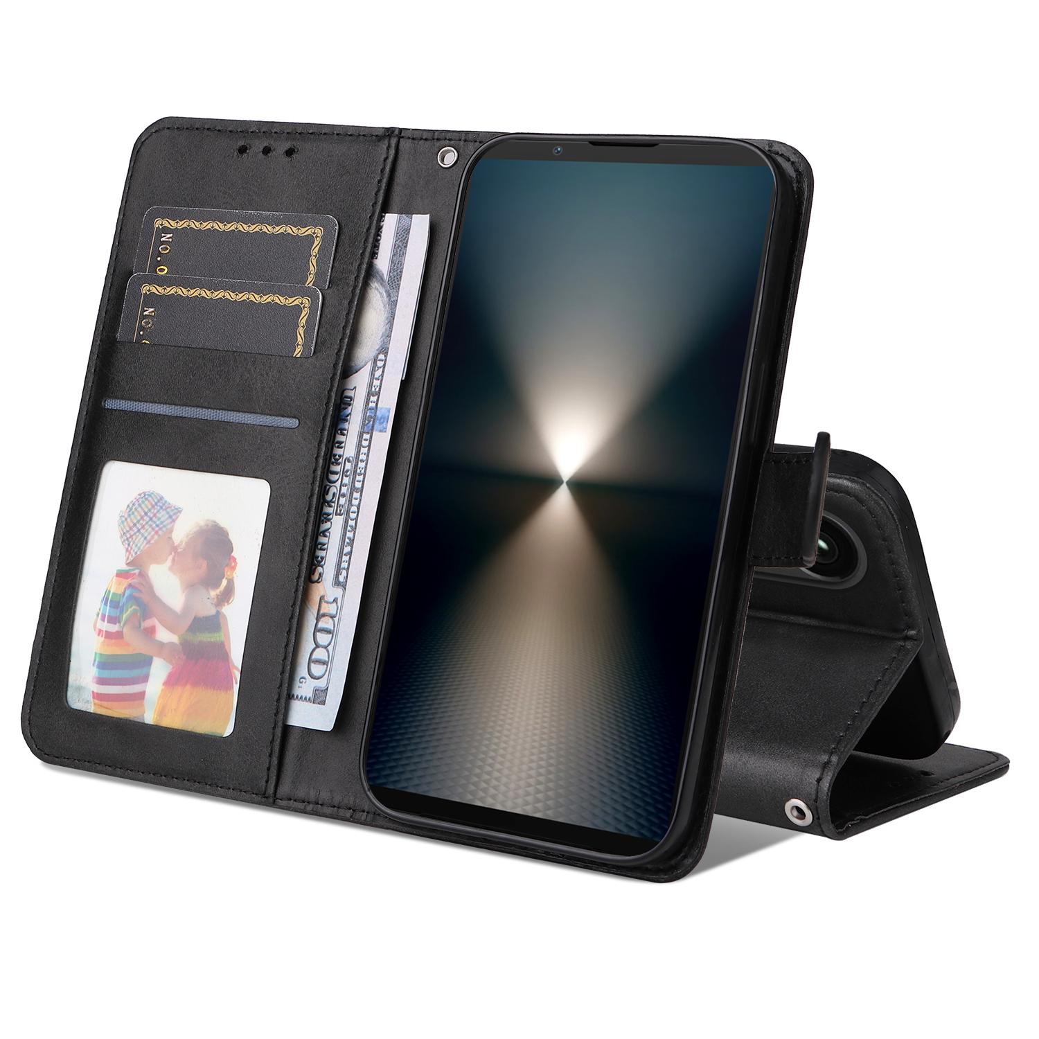 

For Sony Xperia 1 VII Case Wallet PU Leather Folio Flip Phone Cover Pink