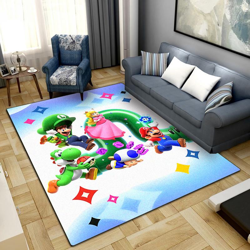 

Classic Pixel Games Print Rug Living Room Home Fashion Decoration Office Desk Chair Carpet LXR93 60x90cm