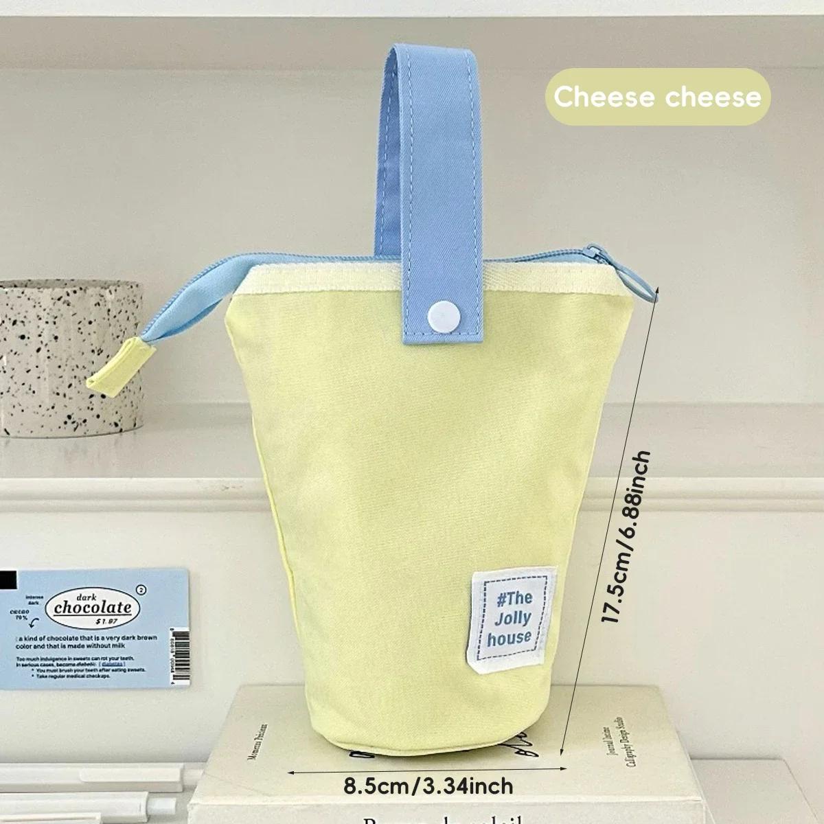 

Kawaii Pen Storage Bag Japanese Ins Cute Pencil Punch Large Capacity Pencil Case Back To School Kids Gift Stationery Supplies