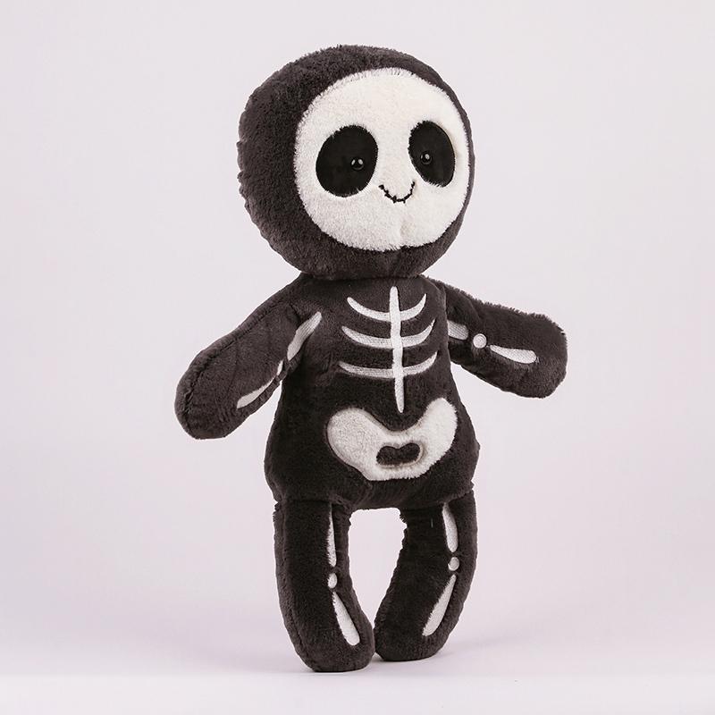 20-45Cm Cute Cartoon Halloween Plush Toys Skeleton Mummy Dolls Soft Stuffed Animals For Kids Halloween Decor Party Creative Gift