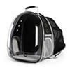 Transparent Portable Pet Backpack - Breathable Double Shoulder Travel Carrier for Cats