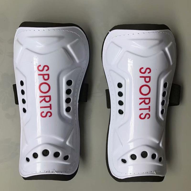 Lightweight Football Strap-On Shin Guards for Kids & Adults