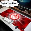 Custom Name Mouse Pad Olympiacos Fc Team Crest Mouse Pad Desk Mat, Non-Slip Rubber Backer Pad For Computer Notebook Gaming Mouse Pad Birthday Gift