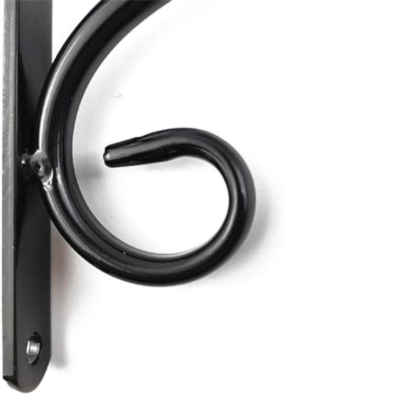 ABMH-Wall Hanging Plant Bracket, Retro Iron Metal Wall Lantern Wall Hanger For Hanging Plant Flower Bird Feeder