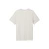 Herren Weißes atmungsaktives Kurzarm-T-Shirt mit gesticktem Nike-Logo