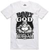 Body Of A God Shame Its Buddah Funny Novelty Mens Loose Fit Unisex T-Shirt