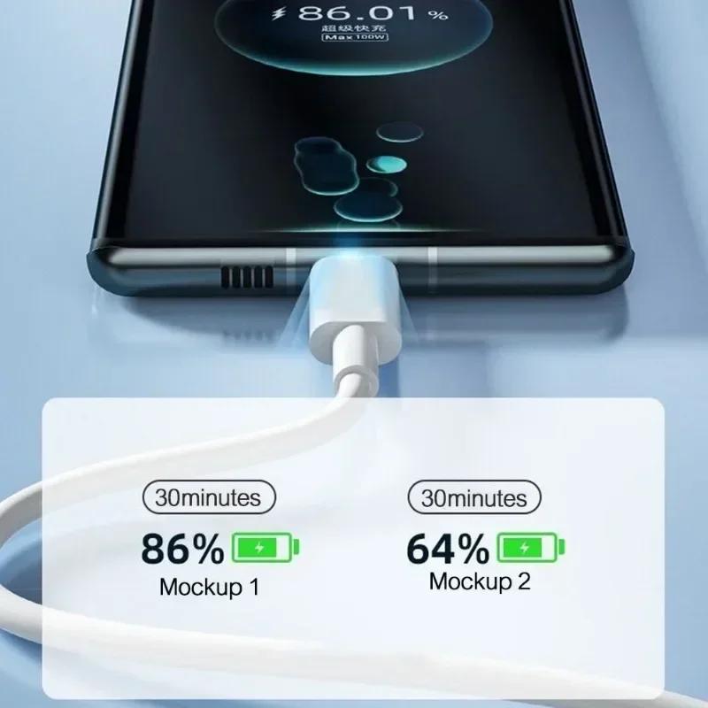 1-3PCS Short 30cm Type C to USB C Cable Fast Charging Power Bank Data Cord or Samsung iPhone15 Xiaomi Phone USB C Data Cable