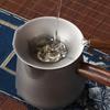 Kung Fu Tea Accessories Titanium Tea Strainer Fine Mesh Lightweight Tea Filter Corrosion-resistant Integrated Tea Infusers Hotel