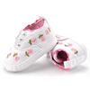 Floral Embroidered Soft Sole Non-Slip Baby Walking Shoes Toddler Canvas Sneakers for Boys Girls